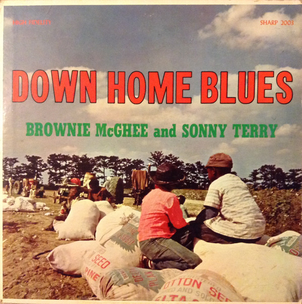 SONNY TERRY & BROWNIE MCGHEE - Down Home Blues (1961) cover 
