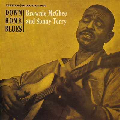 SONNY TERRY & BROWNIE MCGHEE - Down Home Blues (1960) cover 