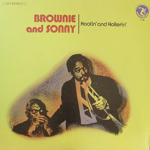 SONNY TERRY & BROWNIE MCGHEE - Hootin' And Hollerin' cover 