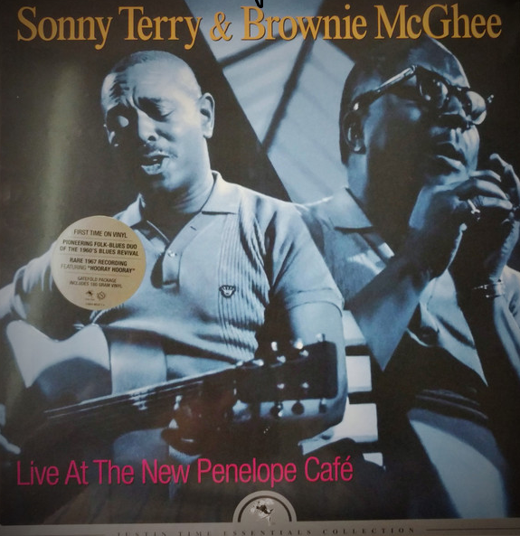 SONNY TERRY & BROWNIE MCGHEE - Live At The New Penelope Cafe cover 