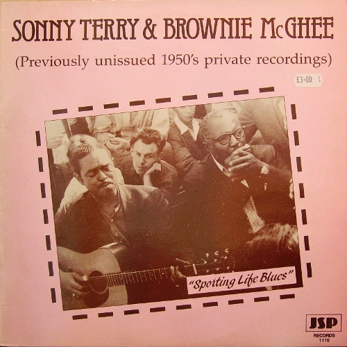 SONNY TERRY & BROWNIE MCGHEE - Sporting Life Blues cover 