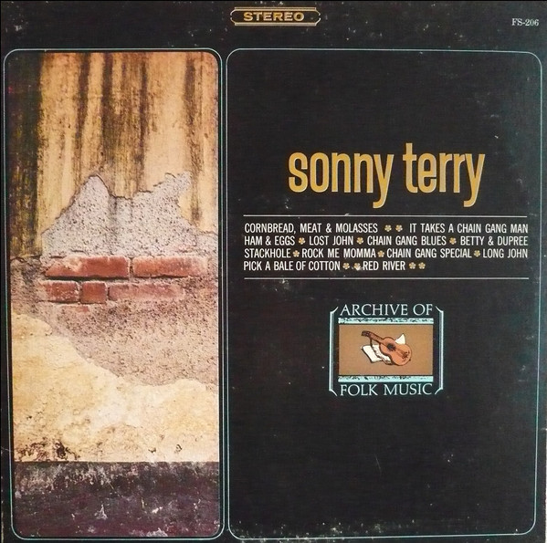 SONNY TERRY - Blind Sonny Terry cover 