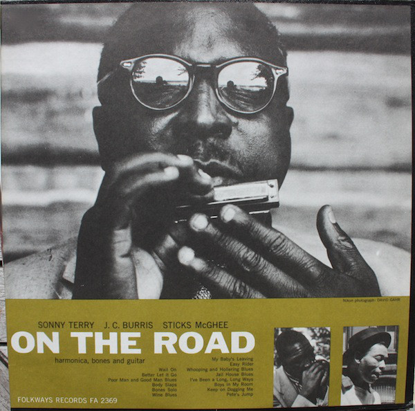 SONNY TERRY - Sonny Terry, J.C. Burris, Sticks McGhee : On The Road cover 