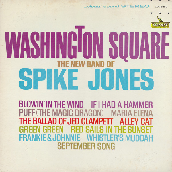 SPIKE JONES - Washington Square cover 