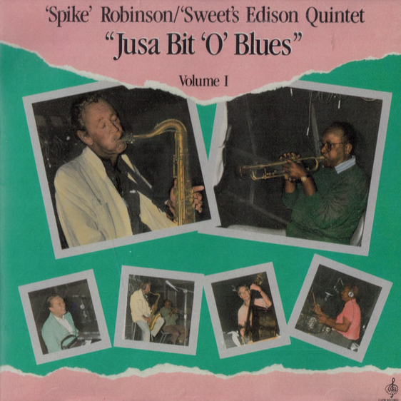 SPIKE ROBINSON - Just a Bit O' Blues, Vol. 1 cover 