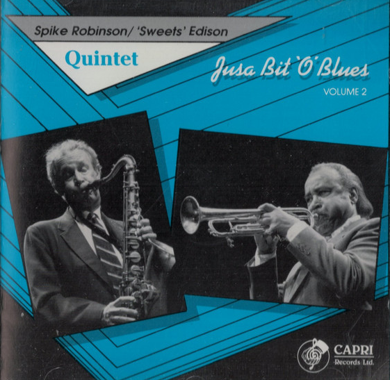SPIKE ROBINSON - Just a Bit O' Blues, Vol. 2 cover 