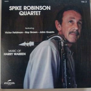 SPIKE ROBINSON - Music Of Harry Warren - Vol. 2 cover 