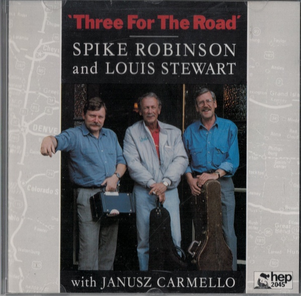 SPIKE ROBINSON - Three for the Road cover 