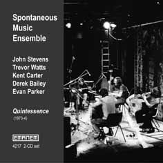 SPONTANEOUS MUSIC ENSEMBLE - Quintessence cover 