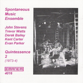 SPONTANEOUS MUSIC ENSEMBLE - Quintessence 2 cover 