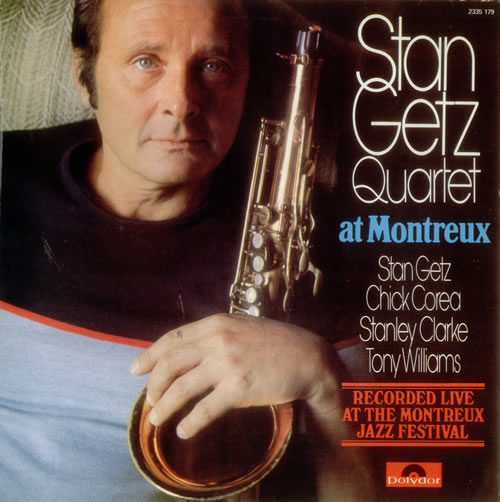 STAN GETZ - At Montreux cover 