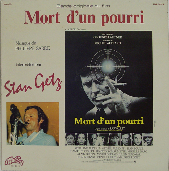 STAN GETZ - Mort D'Un Pourri (Bande Originale Du Film) cover 