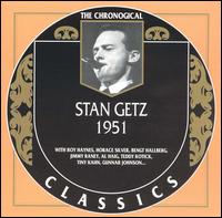 STAN GETZ - The Chronological Classics: Stan Getz 1951 cover 