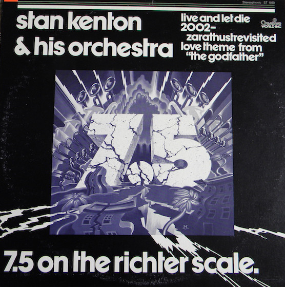 STAN KENTON - 7.5 on the Richter Scale cover 