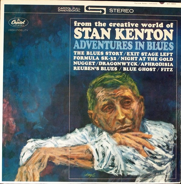 STAN KENTON - Adventures in Blues cover 