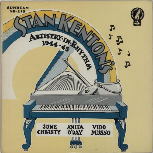 STAN KENTON - Artistry In Rhythm 1944 - 45, June Christy Anita O'Day Vido Musso cover 