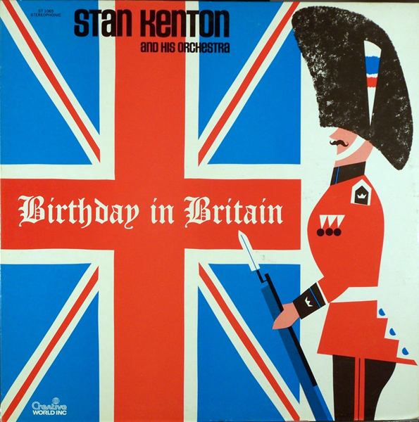 STAN KENTON - Birthday in Britain cover 