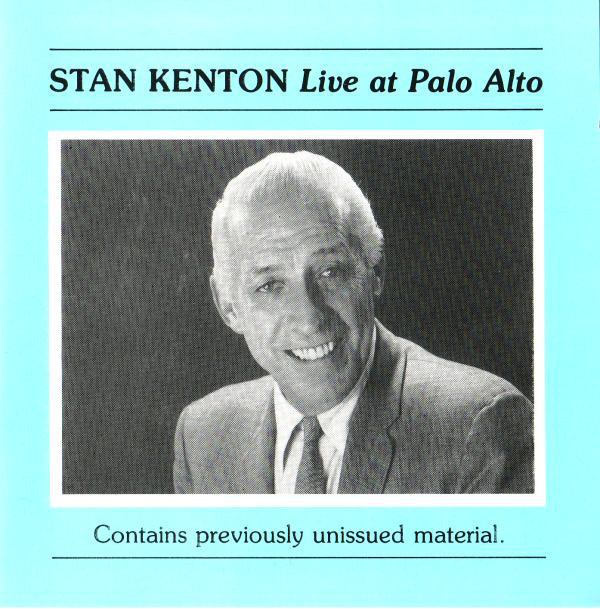 STAN KENTON - Live At Palo Alto cover 