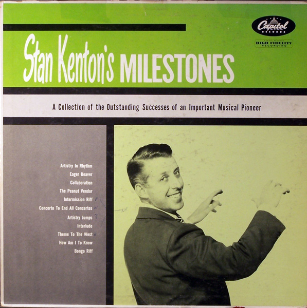 STAN KENTON - Milestones cover 