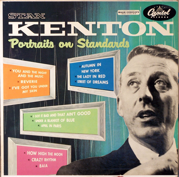 STAN KENTON - Portraits on Standards cover 