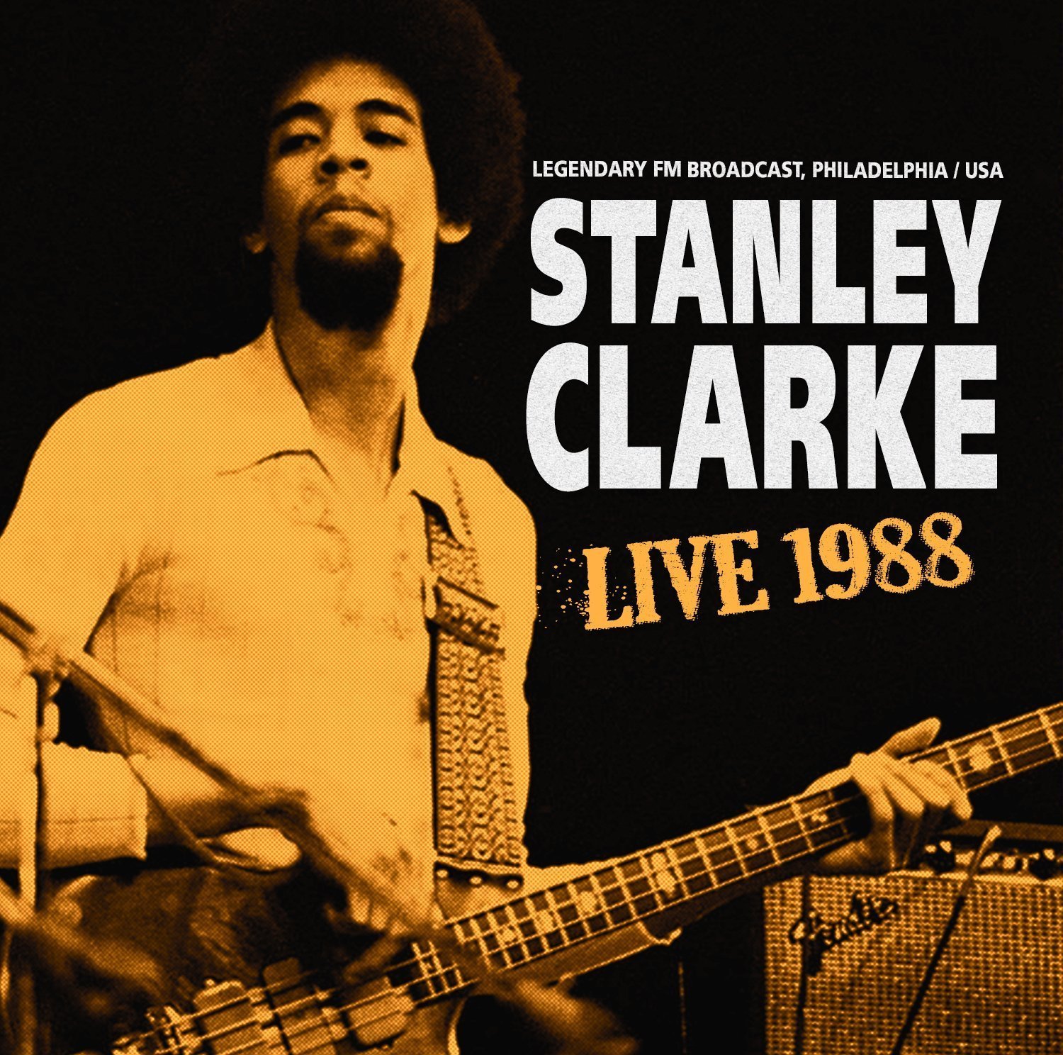 STANLEY CLARKE - Live 1988 cover 