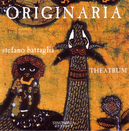 STEFANO BATTAGLIA - Stefano Battaglia Theatrum ‎: Originaria cover 