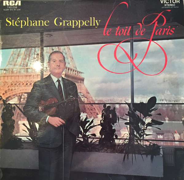 STÉPHANE GRAPPELLI - Le toit de Paris cover 