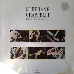 STÉPHANE GRAPPELLI - Live In San Francisco cover 
