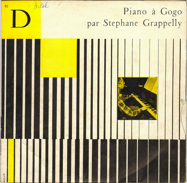 STÉPHANE GRAPPELLI - Piano à Gogo (aka Unique Piano Session Paris 1955) cover 