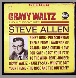 STEVE ALLEN - Gravy Waltz & 11 Current Hits! cover 