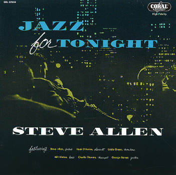 STEVE ALLEN - Jazz for Tonight cover 