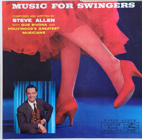 STEVE ALLEN - Music For Swingers cover 