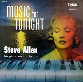 STEVE ALLEN - Music for Tonight cover 
