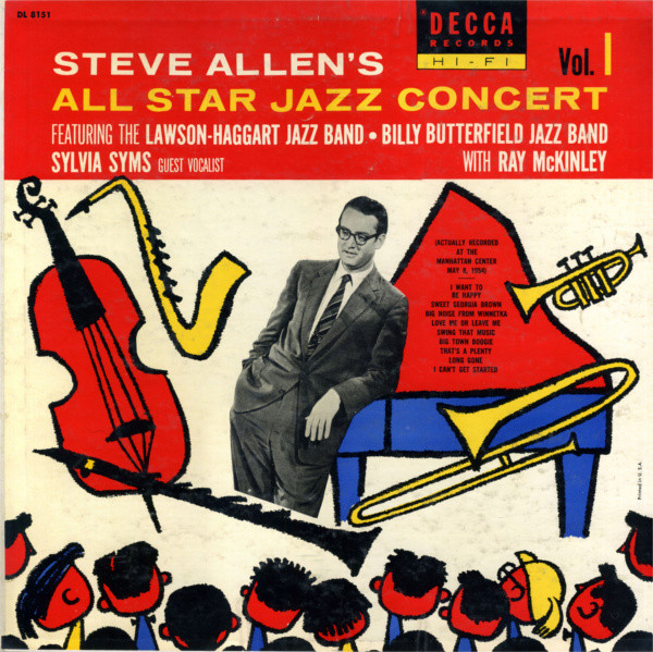 STEVE ALLEN - Steve Allen's All Star Jazz Concert Vol. 1 cover 