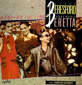 STEVE BERESFORD - Steve Beresford & Anne Marie Beretta : Dancing The Line cover 