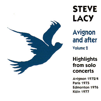 STEVE LACY - Avignon And After Volume 2 cover 