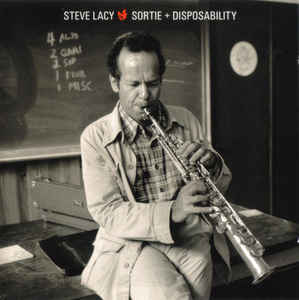 STEVE LACY - Sortie + Disposability cover 