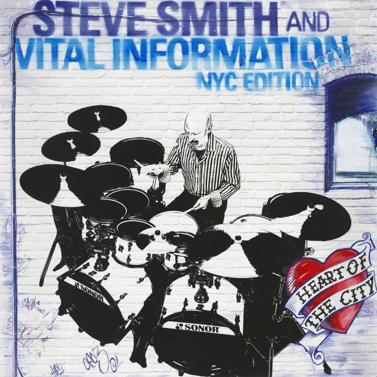 STEVE SMITH - Steve Smith and Vital Information NYC Edition : Heart Of The City cover 