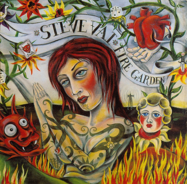 STEVE VAI - Fire Garden cover 