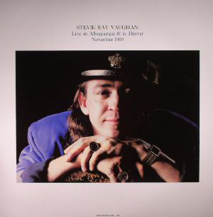 STEVIE RAY VAUGHAN - Live In Albuquerque & Denver November 1989 cover 