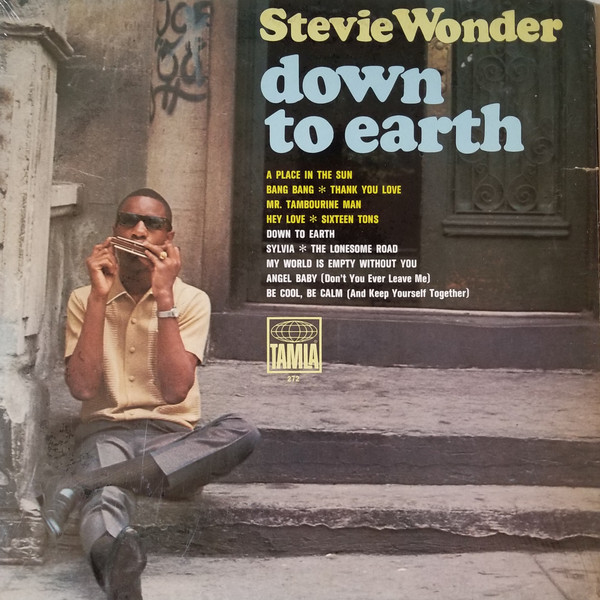STEVIE WONDER - Down to Earth cover 