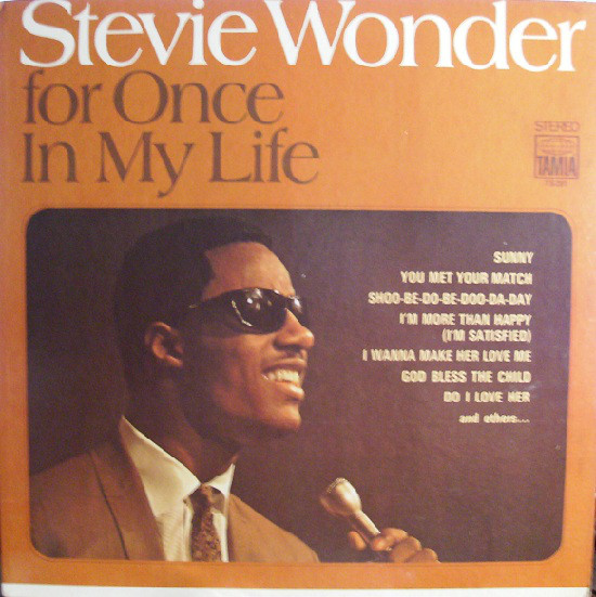 STEVIE WONDER - For Once in My Life cover 