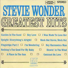 STEVIE WONDER - Greatest Hits cover 