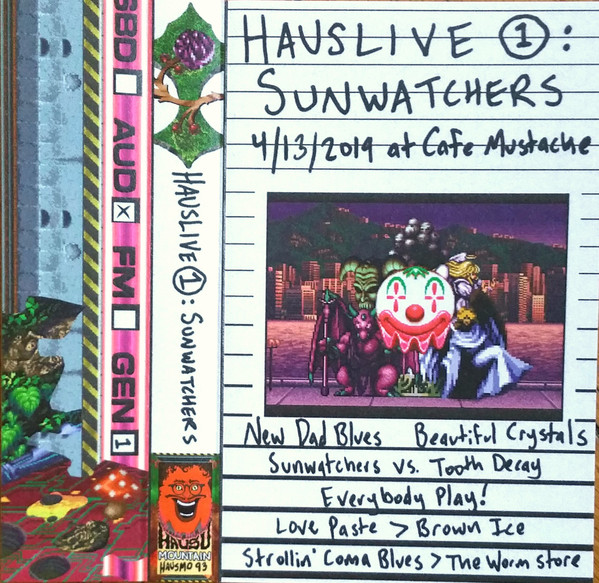 SUNWATCHERS - HausLive ①: Sunwatchers 4/13/2019 At Cafe Mustache cover 
