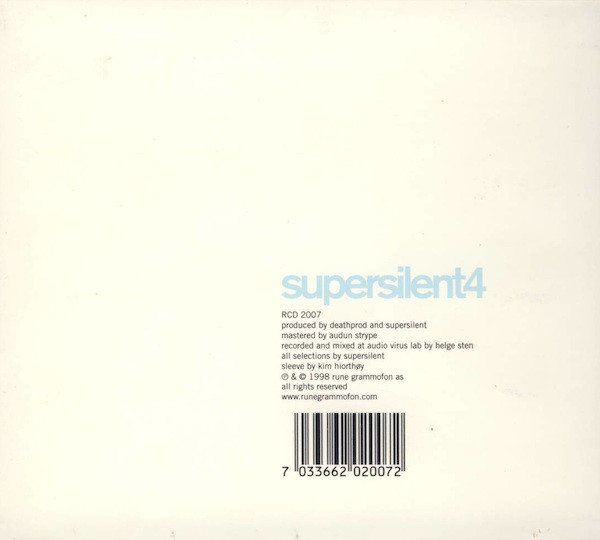 SUPERSILENT - 4 cover 