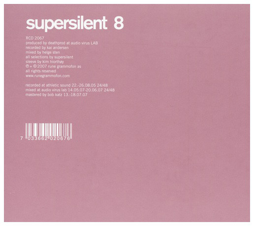 SUPERSILENT - 8 cover 