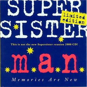 SUPERSISTER - Memories Are New - M.A.N. cover 