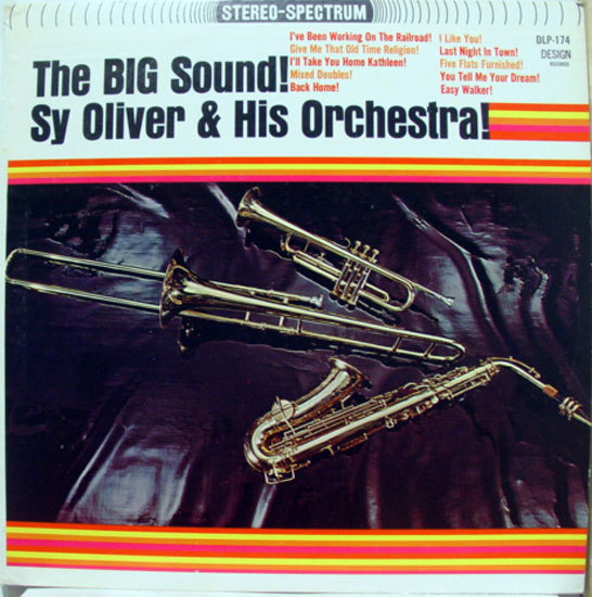 SY OLIVER - The Big Sound cover 