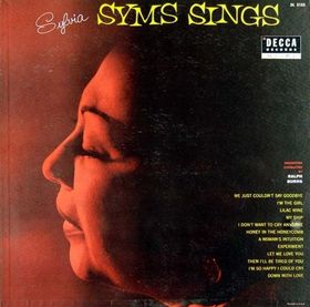 SYLVIA SYMS - Sylvia Syms Sings cover 