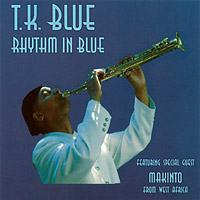 T K BLUE (TALIB KIBWE) - Rhythm in Blue cover 